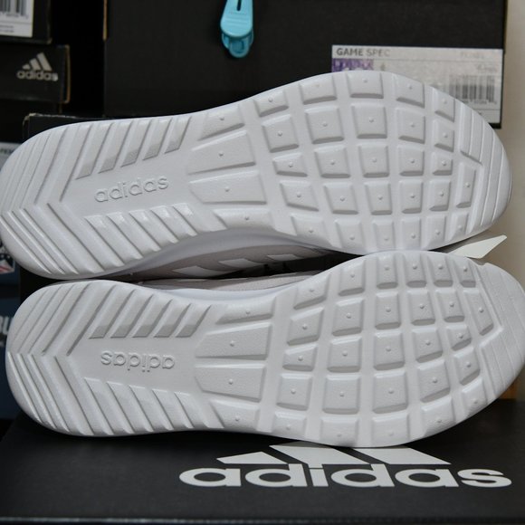Adidas Womens CloudFoam Qt Racer Ice purple/white/light gray - Picture 10 of 11